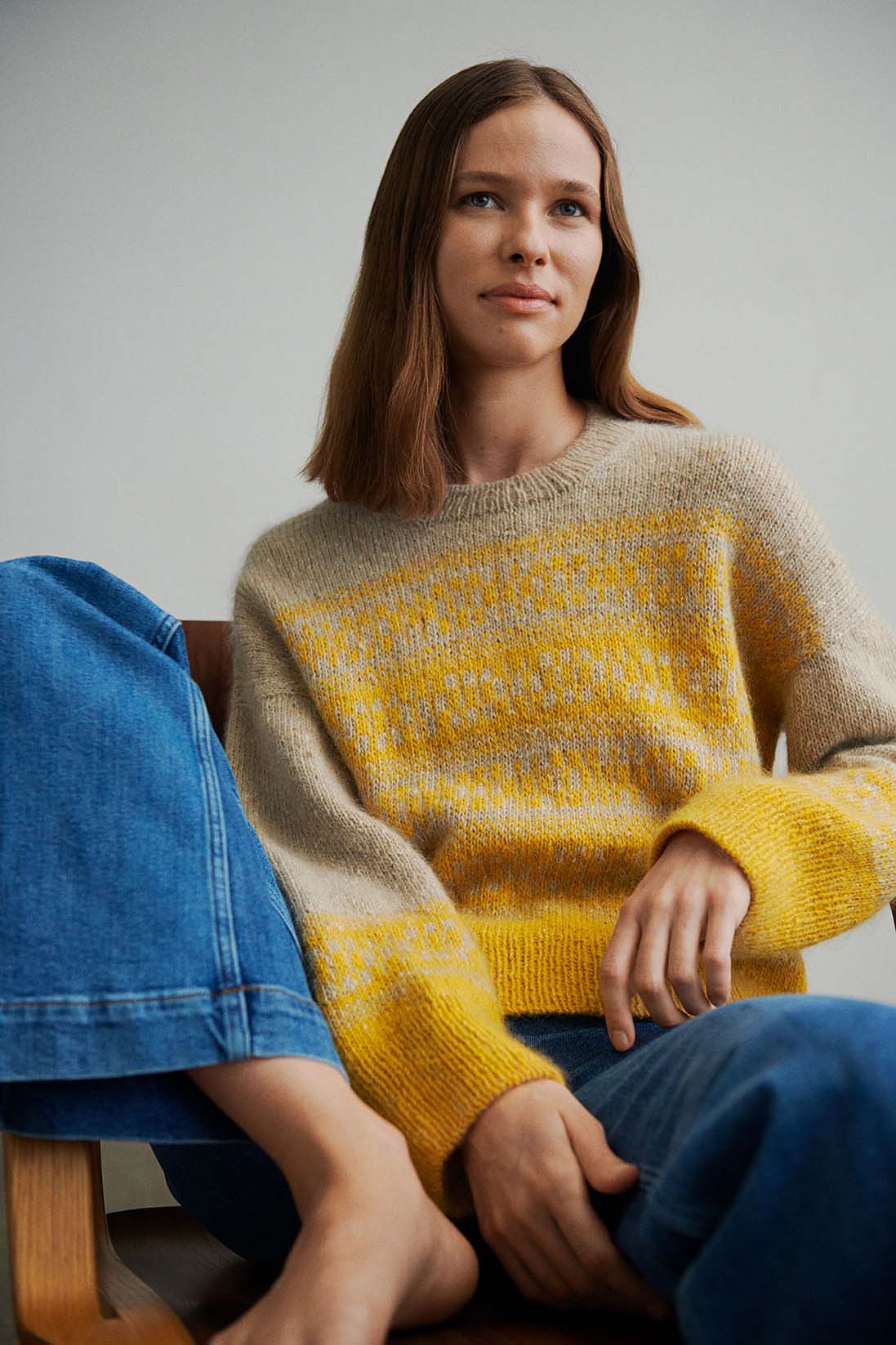 Isager Johanne Loop Sweater kit pull 88 EUR
