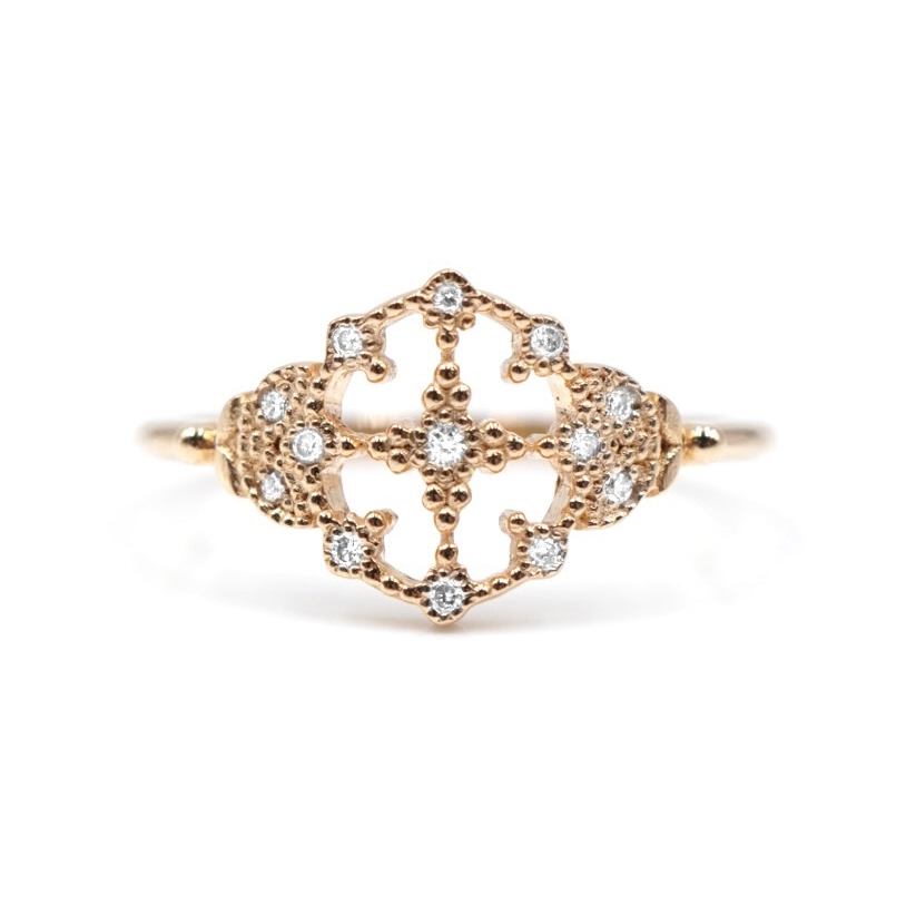 Angèle Brousse Greta Princesse bague or jaune 18 carats