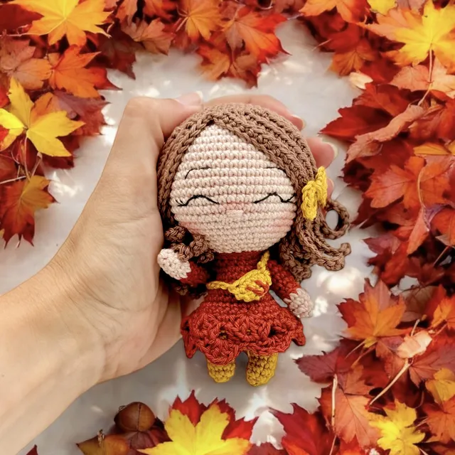 Valerie Fil un Crochet Garance tutoriel crochet Flora d'Automne