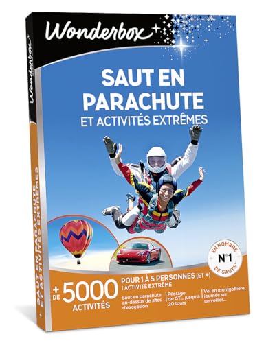 Wonderbox Sensation Saut en Parachute coffret sport extrême
