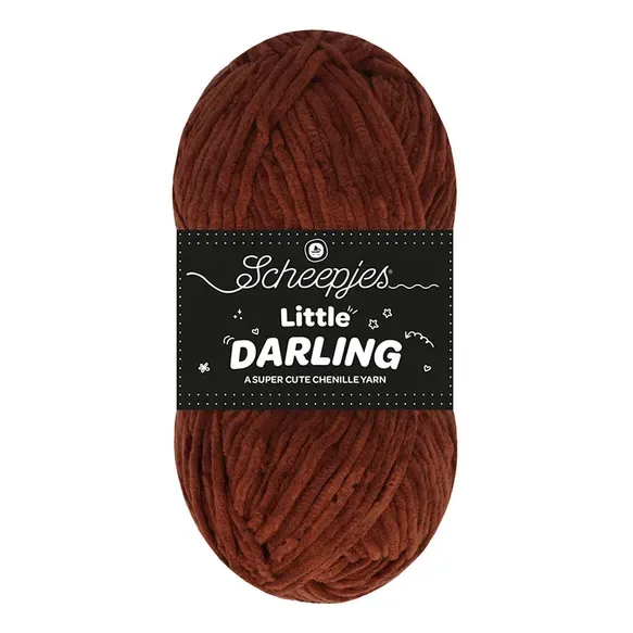 Scheepjes Little Darling 405 fil chenille Red Panda