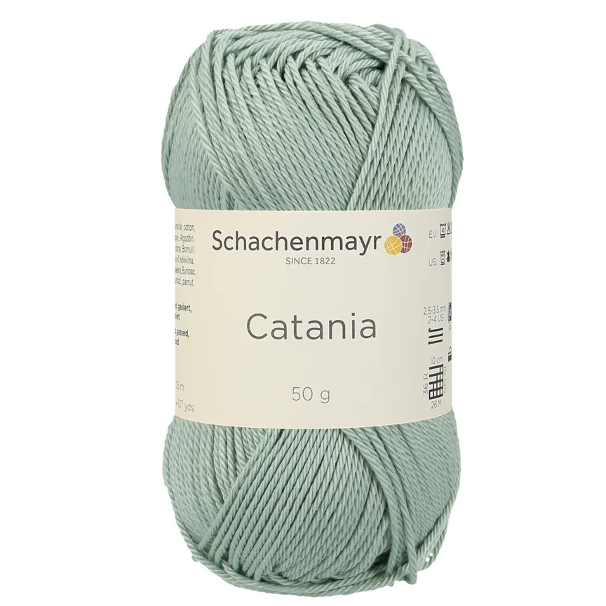 Schachenmayr Catania 0402 fil coton reseda lavable