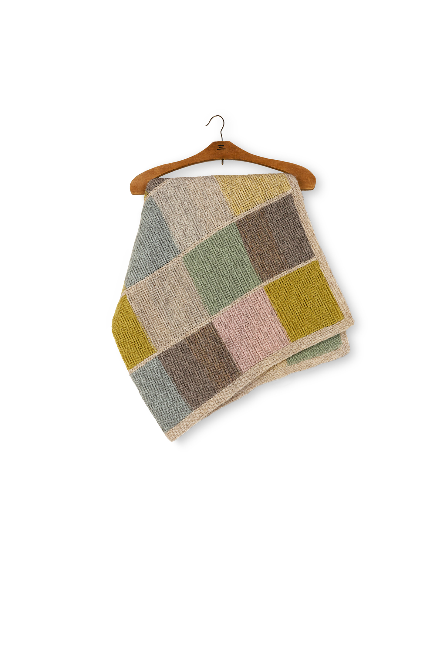 Isager Patterns Multi Squares patron tricot couverture