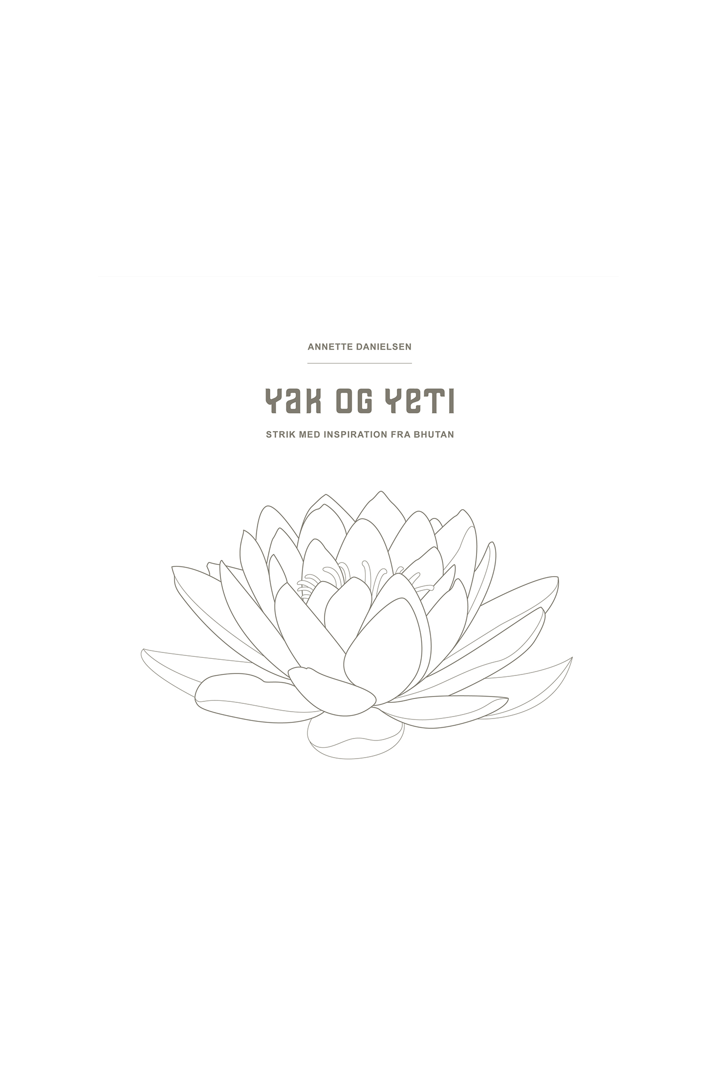 Isager Books Yak og Yeti livre tricot modèles laine
