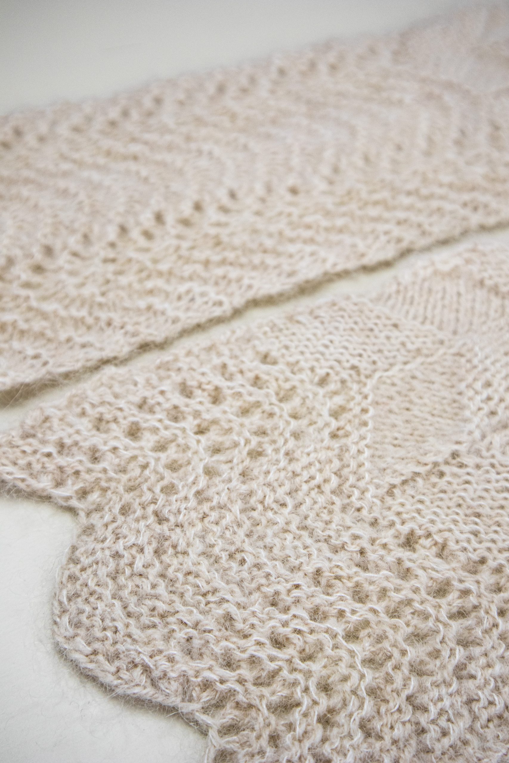 Isager Yarn Kits Fyn Scarf kit tricot écharpe laine