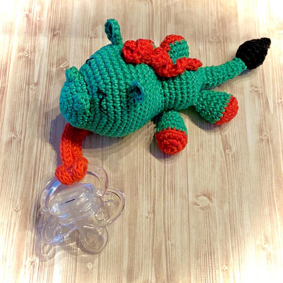 Valerie Fil un Crochet Doudou Dragon patron crochet PDF bébé