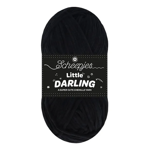 Scheepjes Little Darling 410 fil chenille velours doux Panda