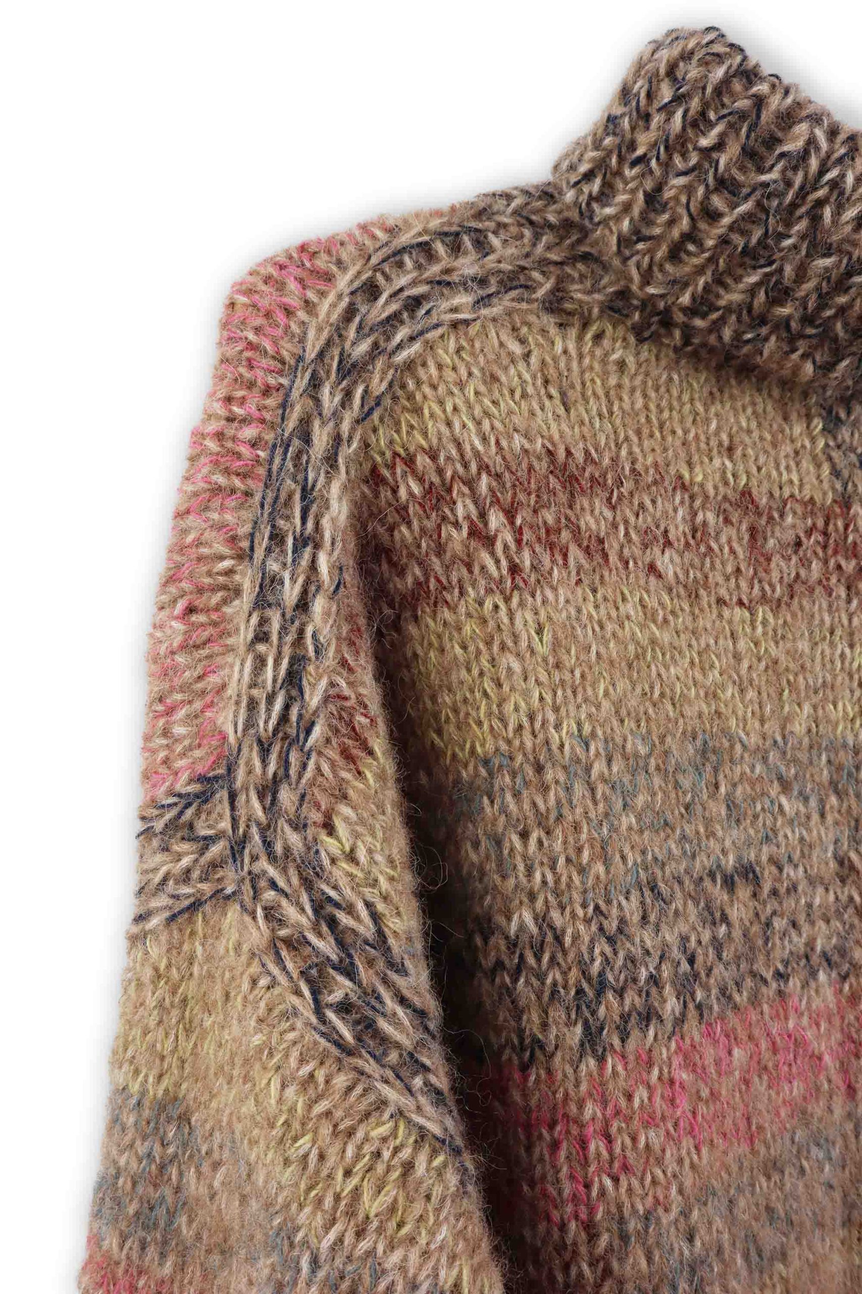 Isager Yarn Kits Brick sweater kit tricot pull à tricoter