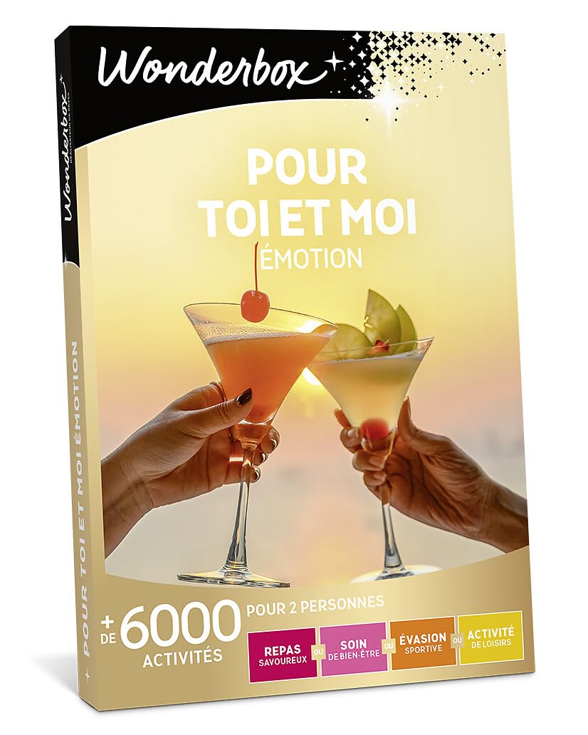 Wonderbox Pour Toi Et Moi Emotion coffret cadeau 2 pers