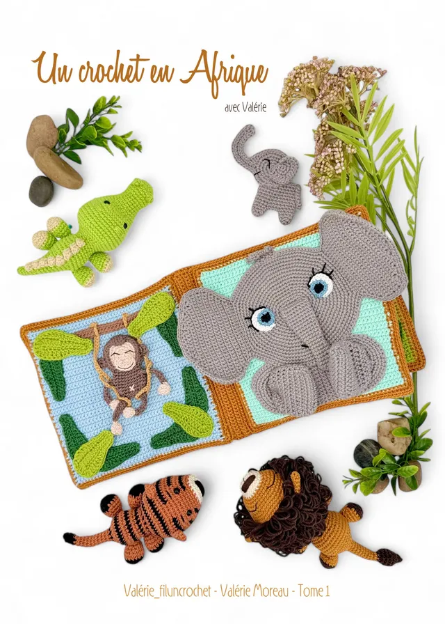 Valerie Fil Un Crochet Les Livres Un Crochet en Afrique livre crochet