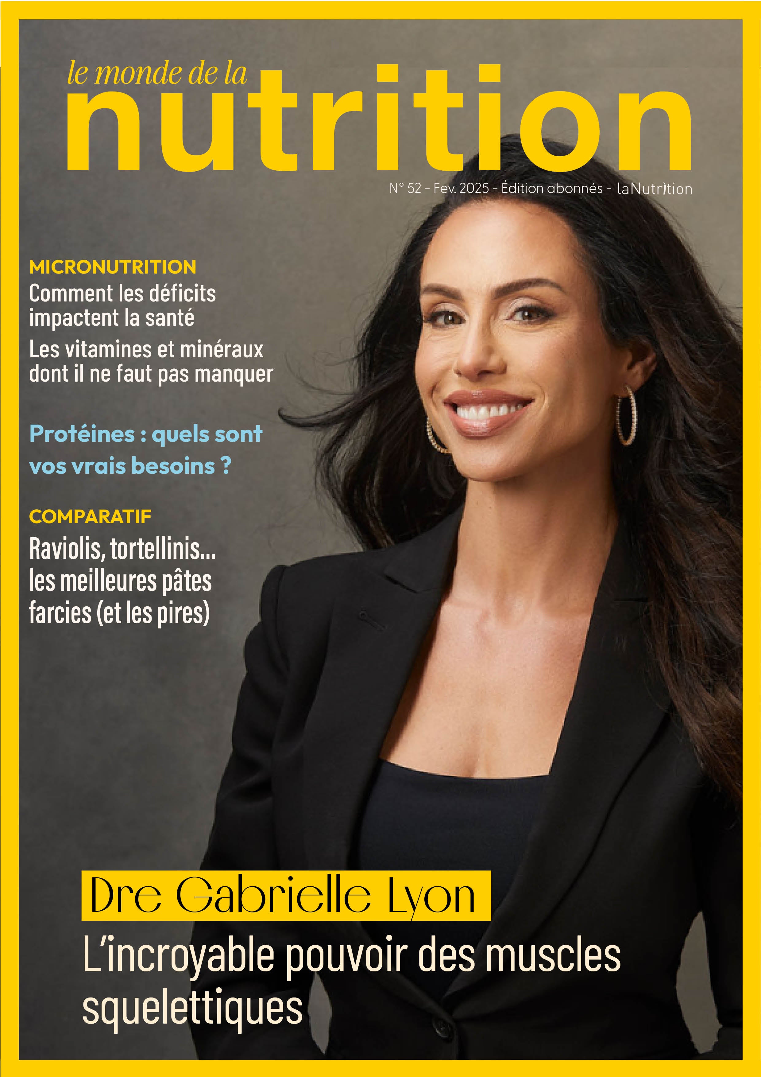 Souccar Le Monde de la Nutrition N°52 Février 2025 e-magazine pdf