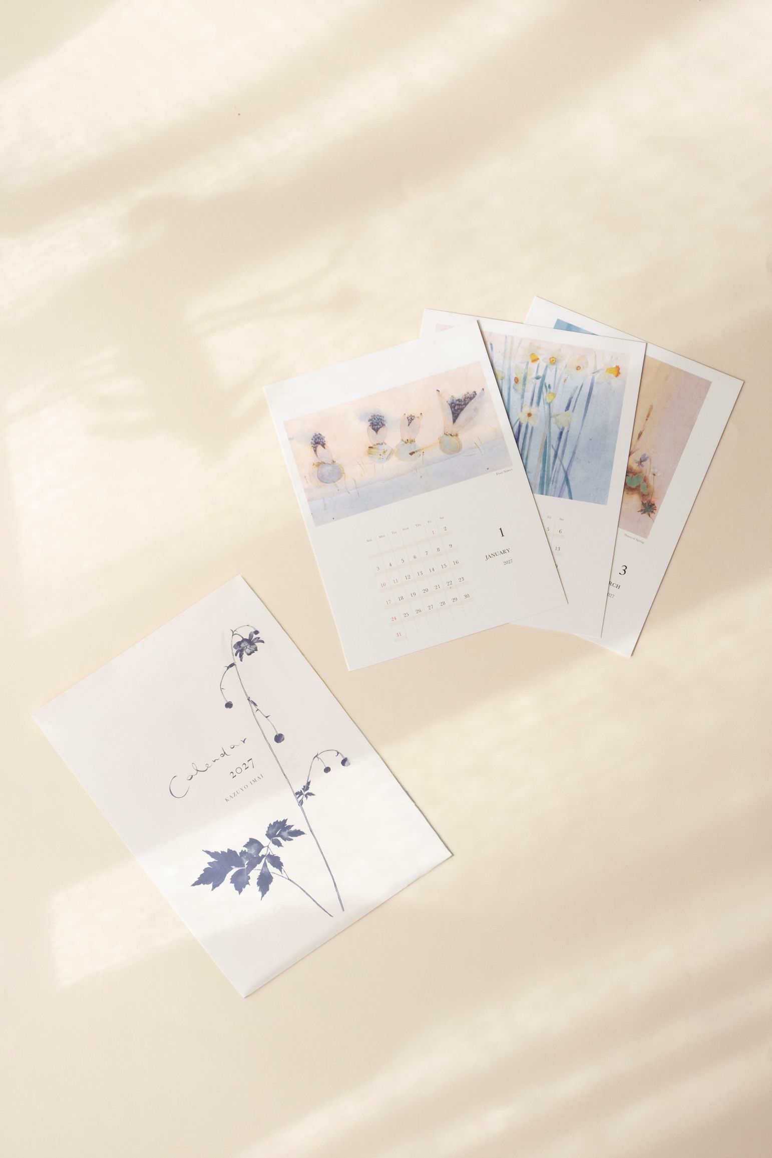 Isager Books 2027 Calendar livre calendrier 2027