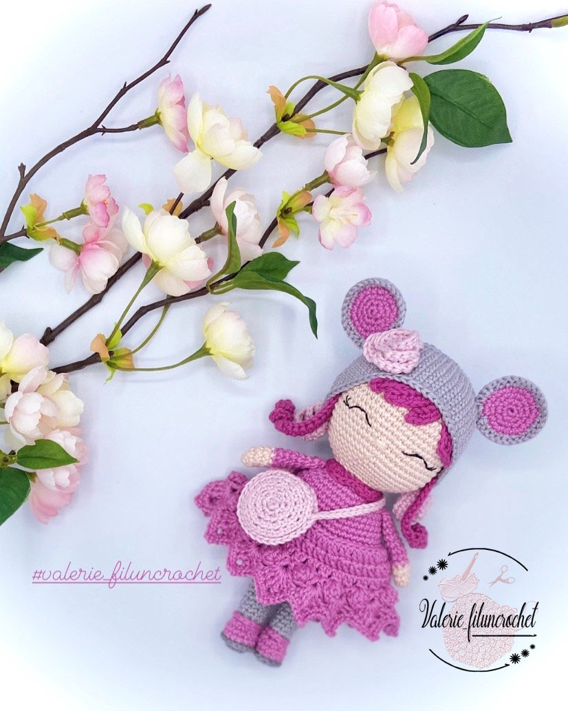 Valerie Fil Un Crochet Charlotte patron souris des dents