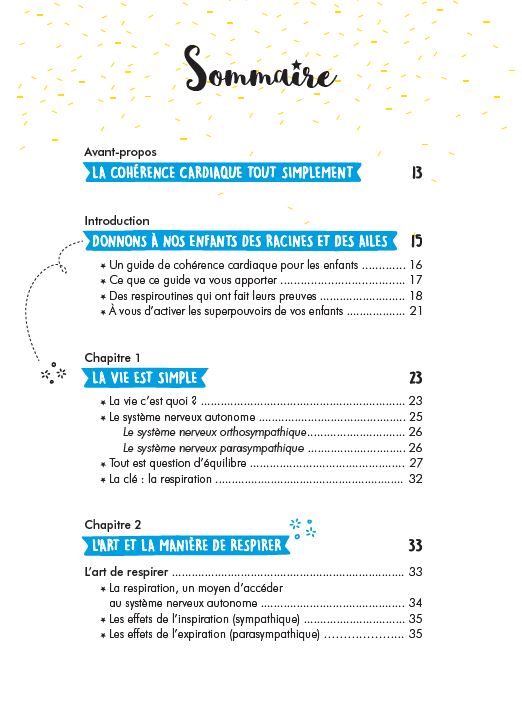 Souccar Editions Cohérence Kid livre broché respiration enfant