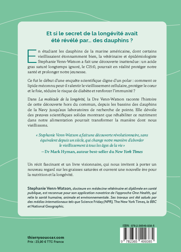 Souccar Guide pratique Molécule de la longévité livre broché C15