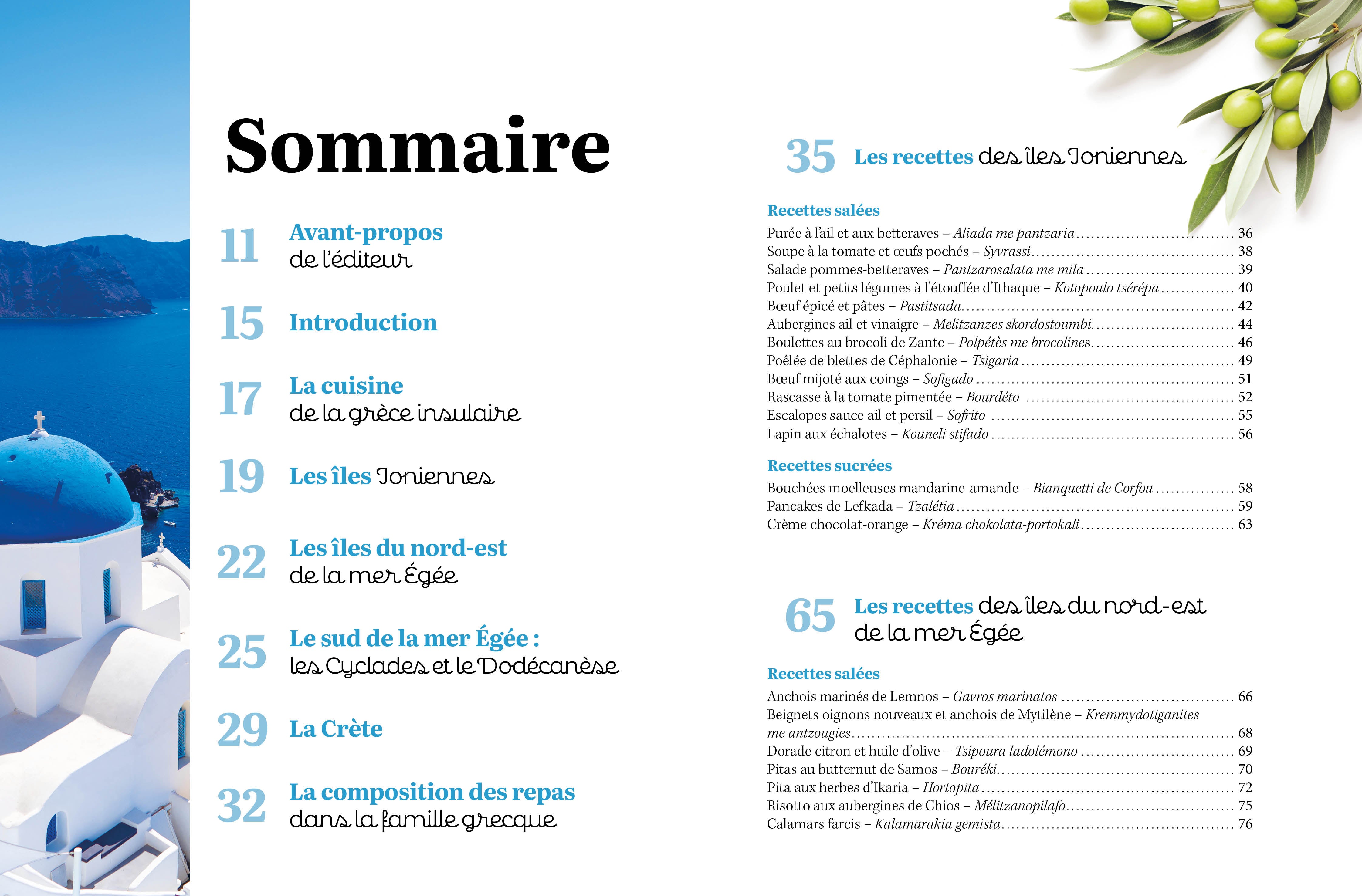 Souccar Nouveau régime méditerranéen Îles grecques livre 61 recettes