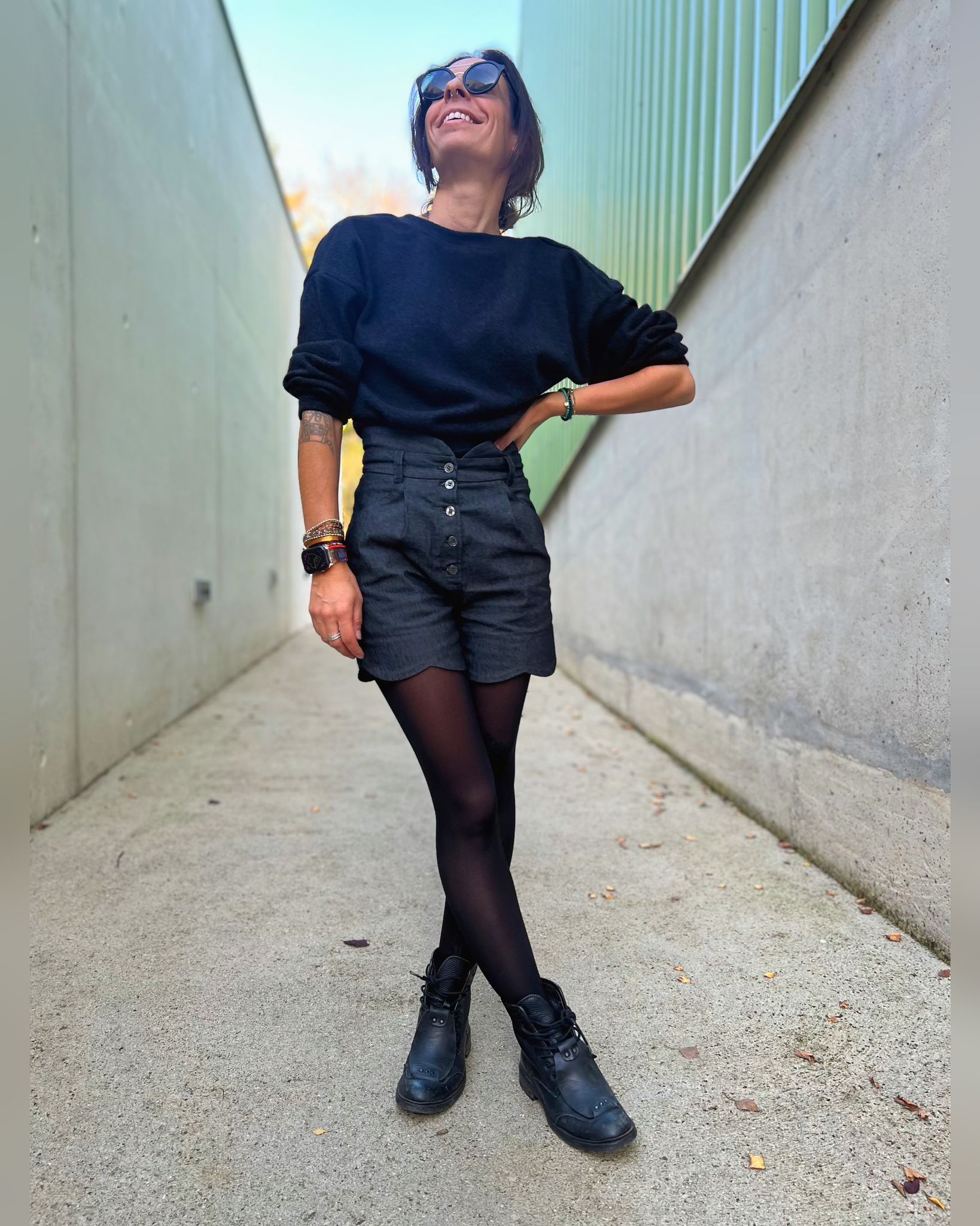Laeti & Léa Diane 34-52 patron couture pantalon short femme PDF