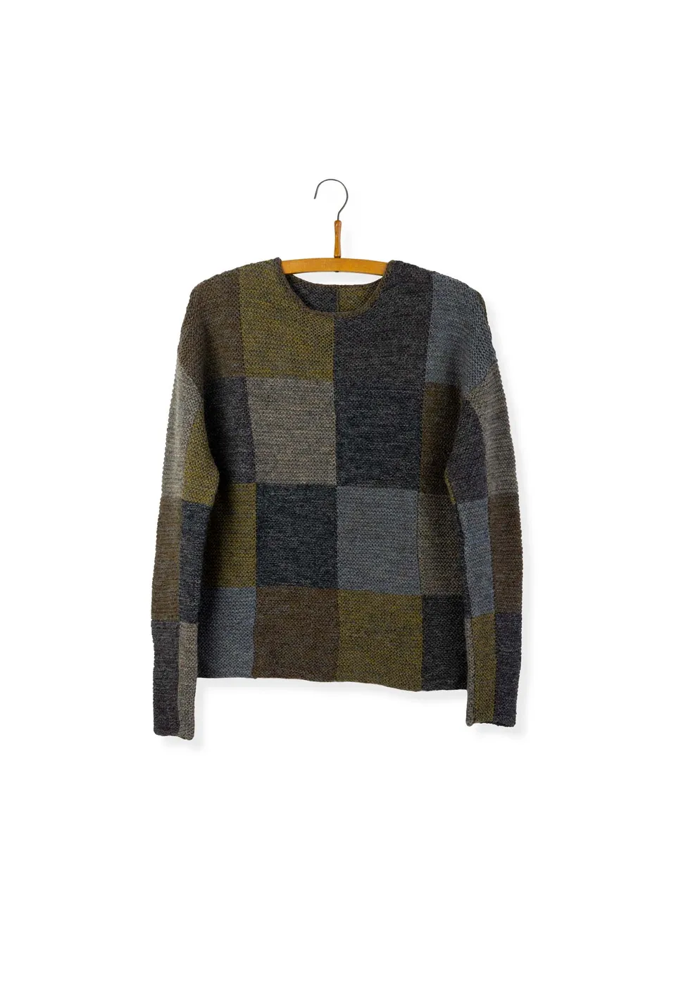 Isager I ly for regn kit tricot pull laine