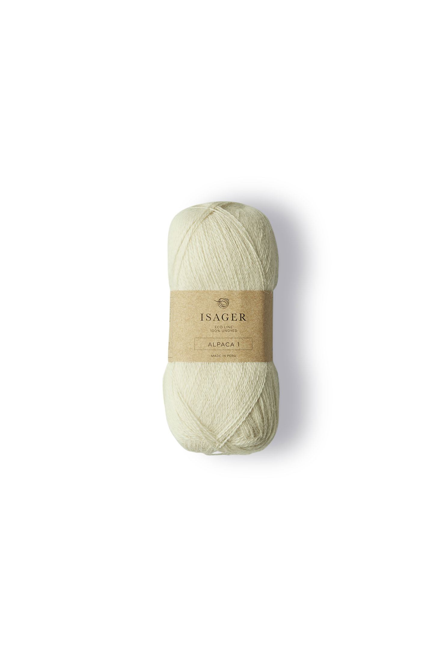 Isager Alpaca 1 fil alpaga lace 100g 800m pur