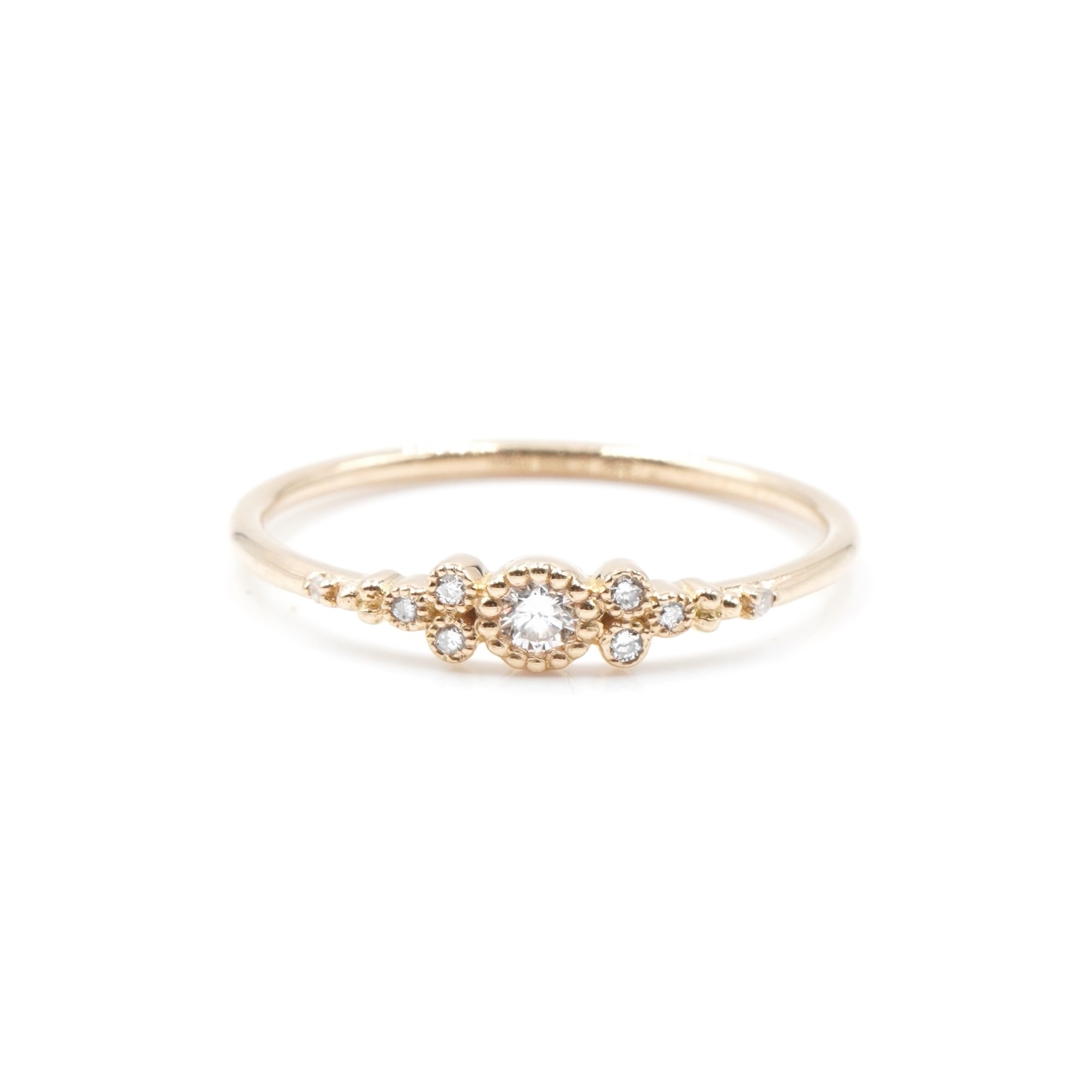 Angèle Brousse Little Paradis bague diamants or 18 carats