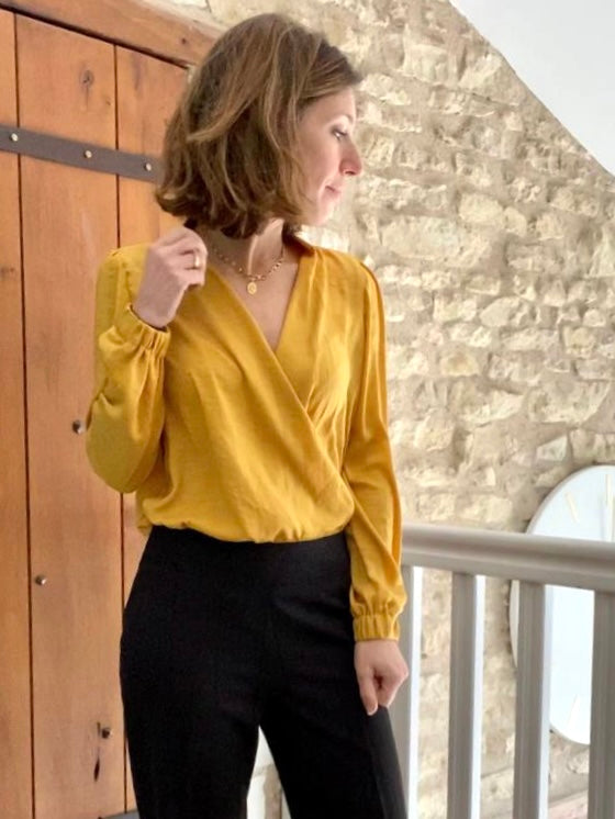 Laeti & Léa Myrtil blouse patron couture femme 34-50 PDF