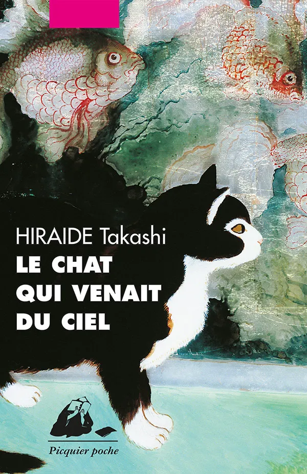 Éditions Picquier Le Chat qui venait du ciel roman japonais