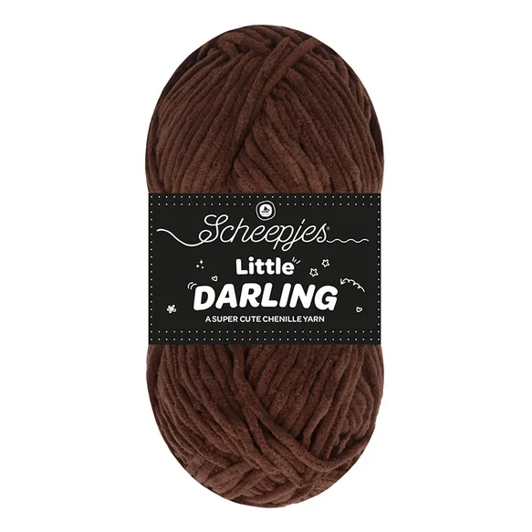 Scheepjes Little Darling 413 fil chenille Bigfoot amigurumi