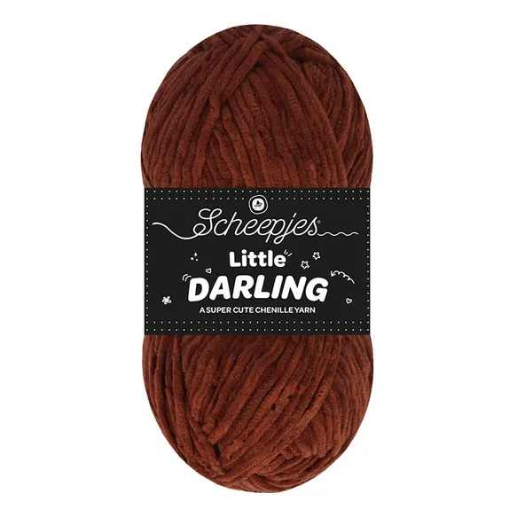Scheepjes Little Darling 405 fil chenille Red Panda