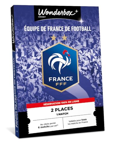 Wonderbox Équipe de France Football coffret 1 match 2 pers