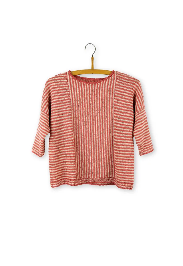 Isager Florence patron tricot pull femme laine