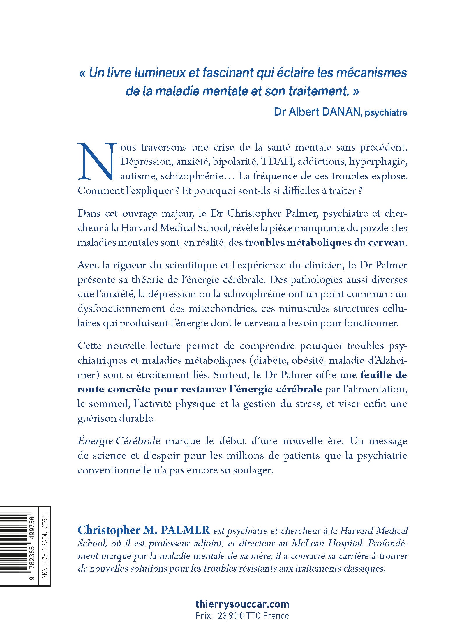 Souccar Editions Guide pratique Énergie cérébrale livre broché métabolisme