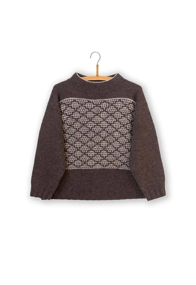 Isager Asante sana kit tricot pull laine