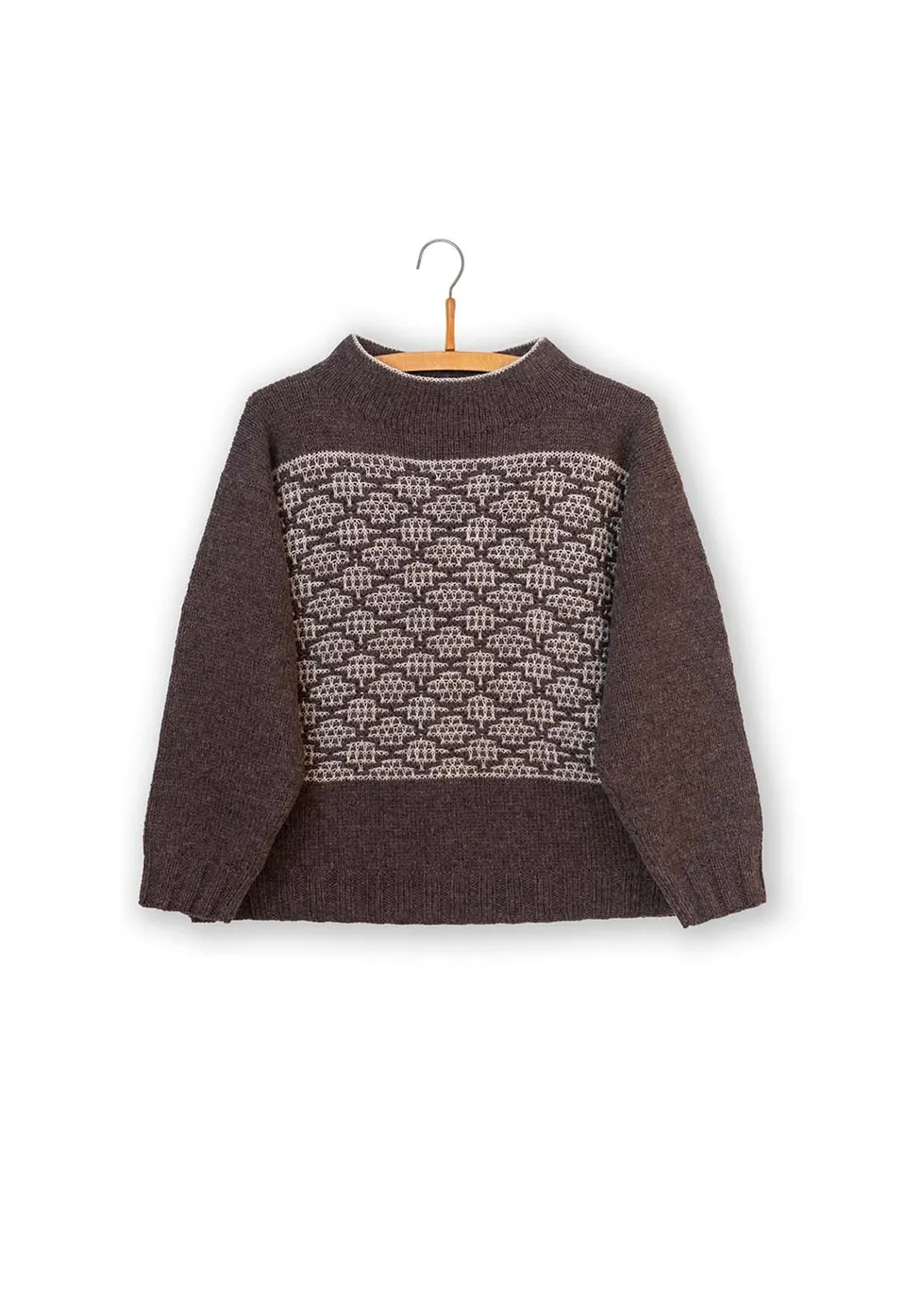 Isager Asante sana kit tricot pull laine