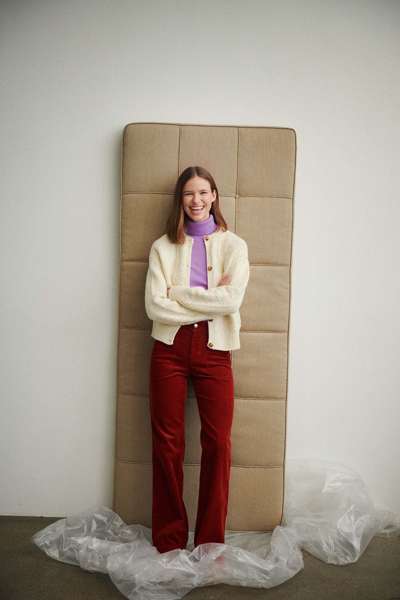 Isager Esther Jacket kit tricot veste laine kit complet