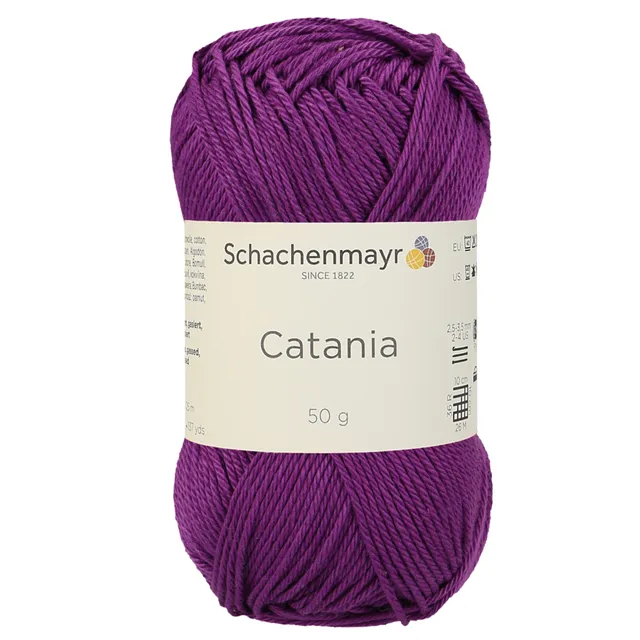 Schachenmayr Catania 0282 Phlox fil coton pelote