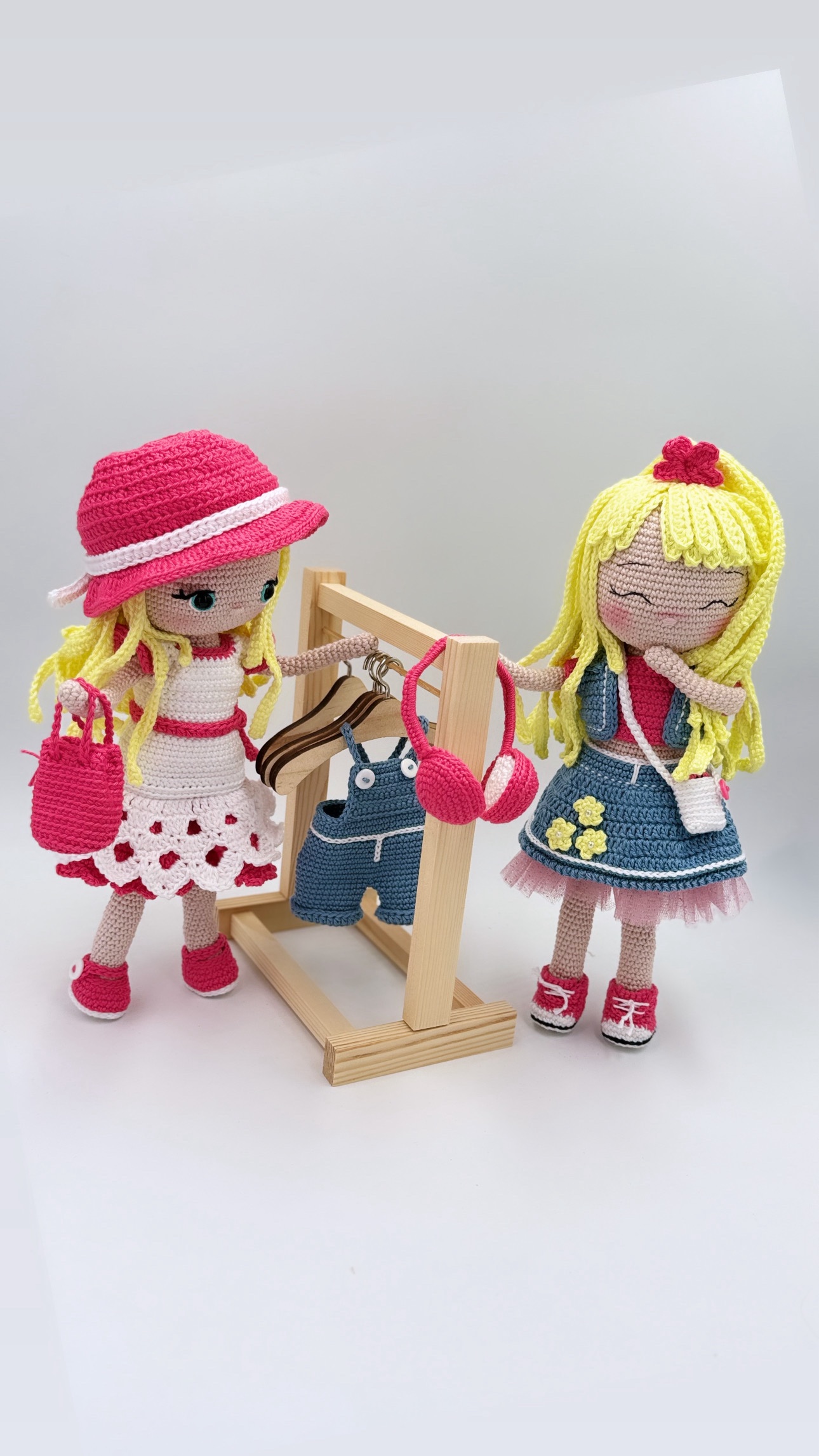 Valérie Fil Valentina livret crochet poupée Valérias
