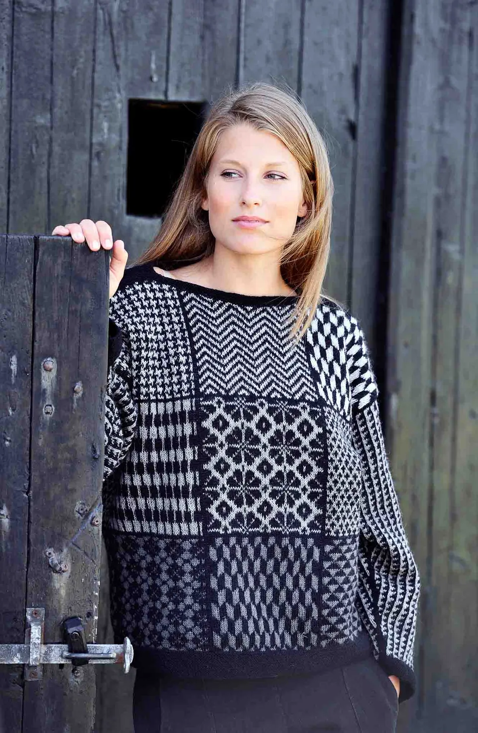 Isager Mønstermix kit tricot laine à motifs