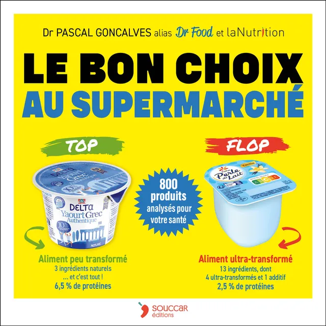 Souccar Le bon choix au supermarché livre broché édition 2025