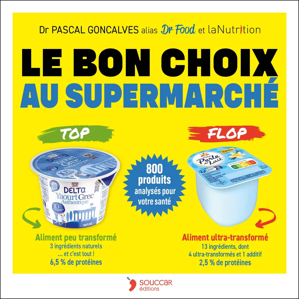 Souccar Le bon choix au supermarché livre broché édition 2025