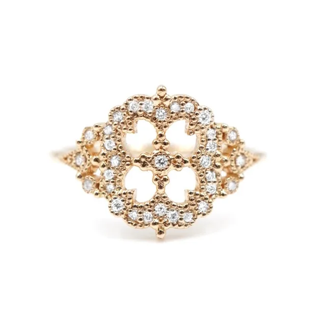 Angèle Brousse Greta Starlite bague or 18 carats diamants