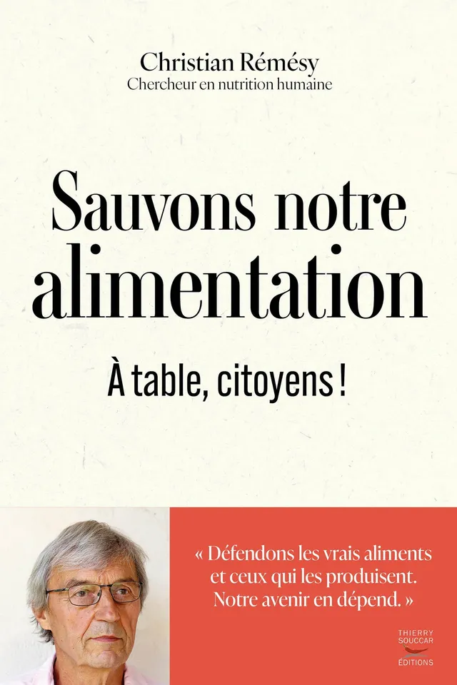Souccar Editions Essai Sauvons notre alimentation livre broché