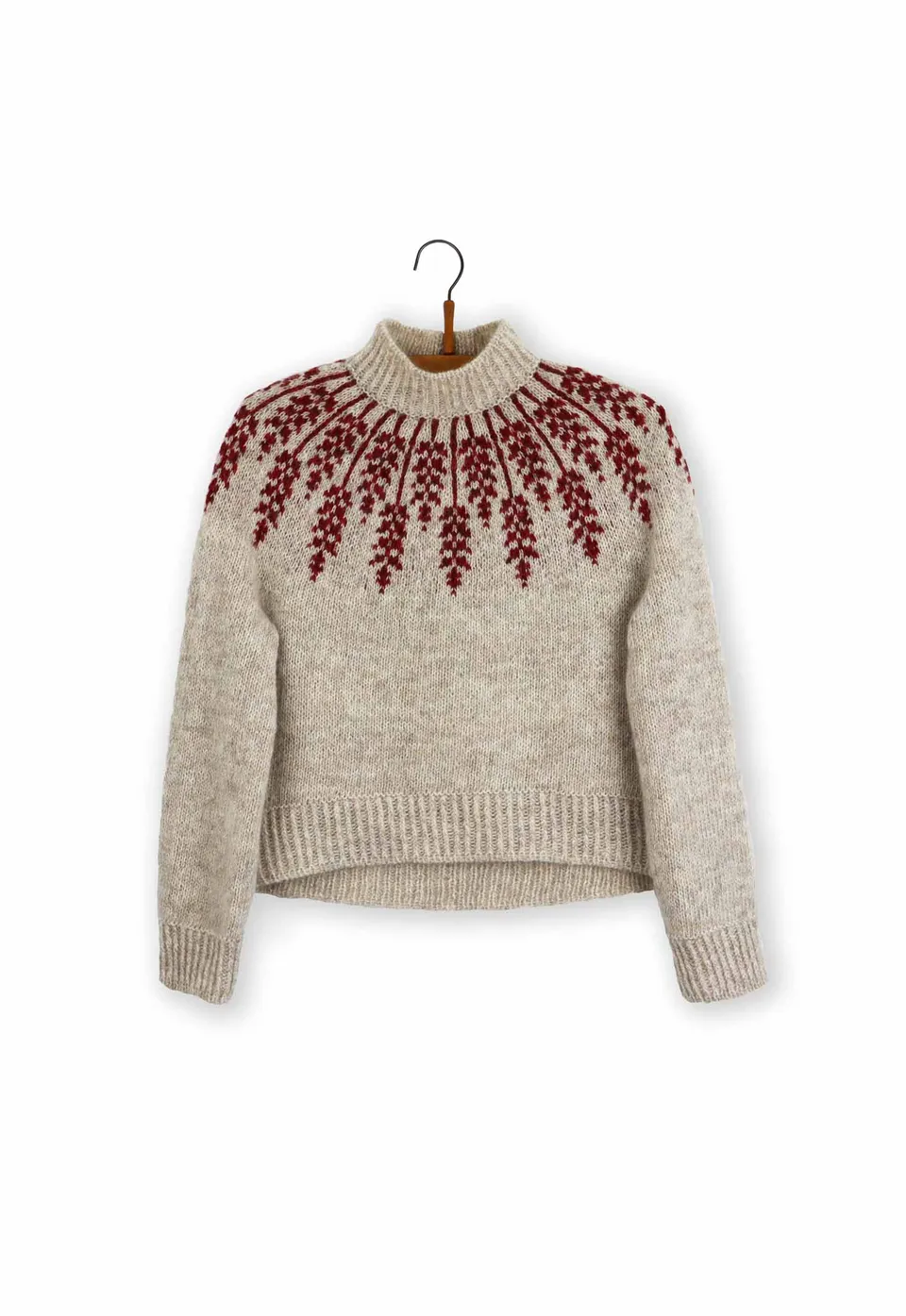 Isager Lupin Sweater kit tricot pull