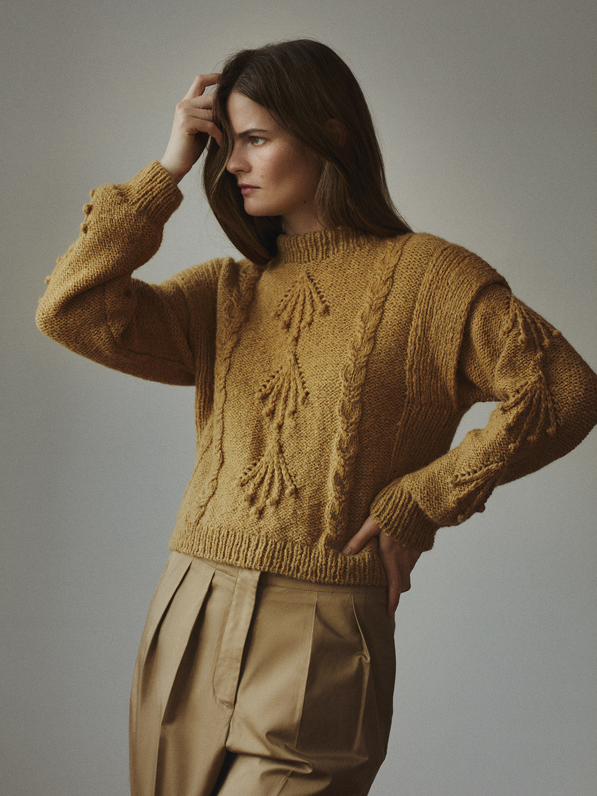 Isager Paris kit tricot pull laine