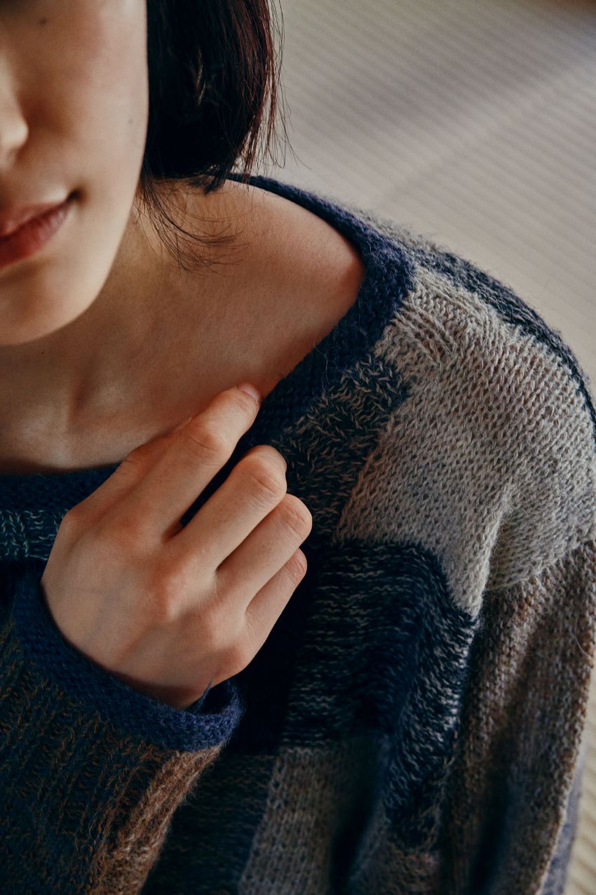 Isager Yarn Kits Bring on the night kit tricot pull homme