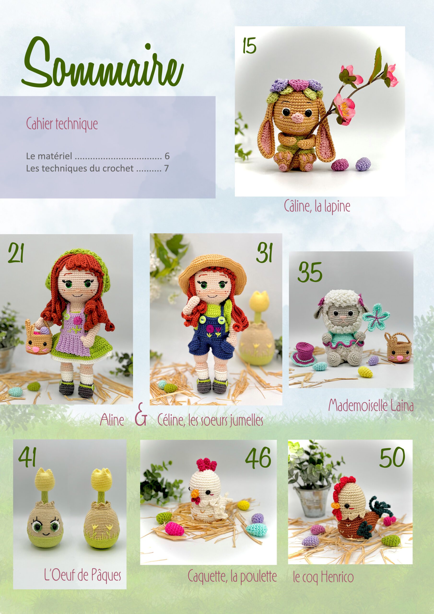 Valerie Fil un Crochet Combo livre fête foraine chasse œufs