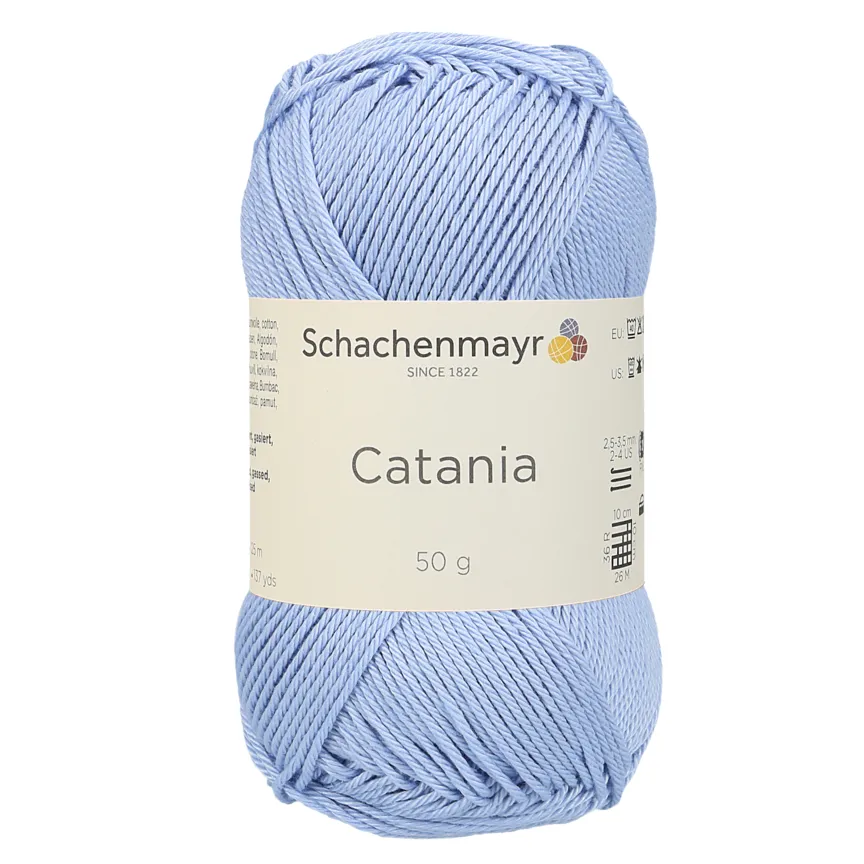 Schachenmayr Catania pelote 0180 Serenity fil coton 50g
