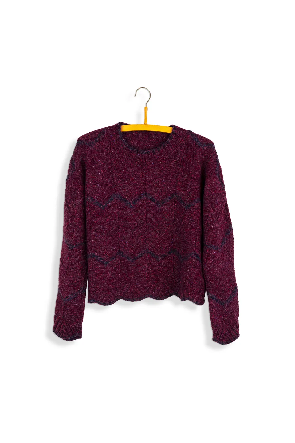 Isager Patterns February patron tricot pull