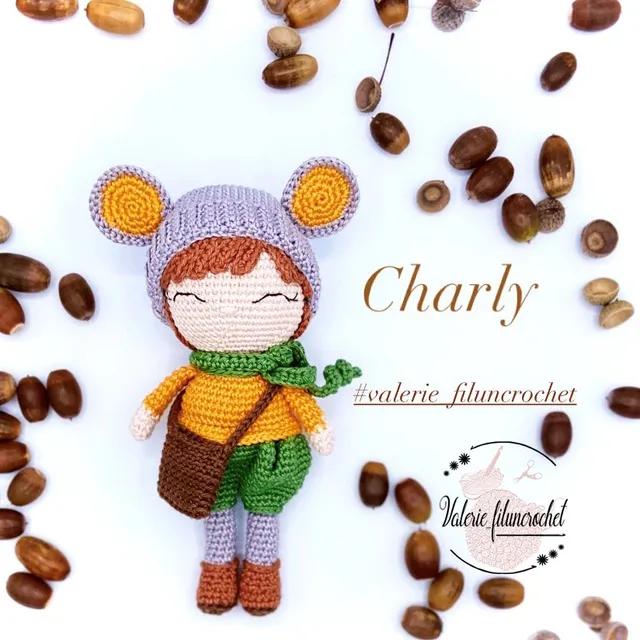 Valerie Fil un Crochet Les Tutoriels Charly patron souris des dents
