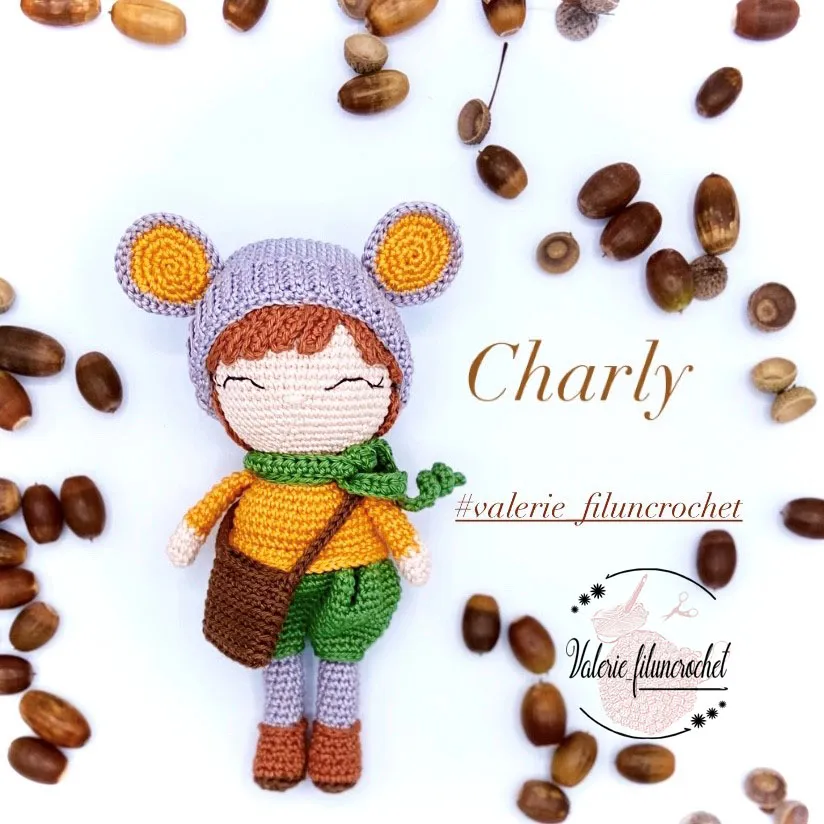 Valerie Fil un Crochet Les Tutoriels Charly patron souris des dents