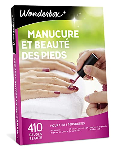 Wonderbox Manucure et beauté des Pieds coffret cadeau 410 soins
